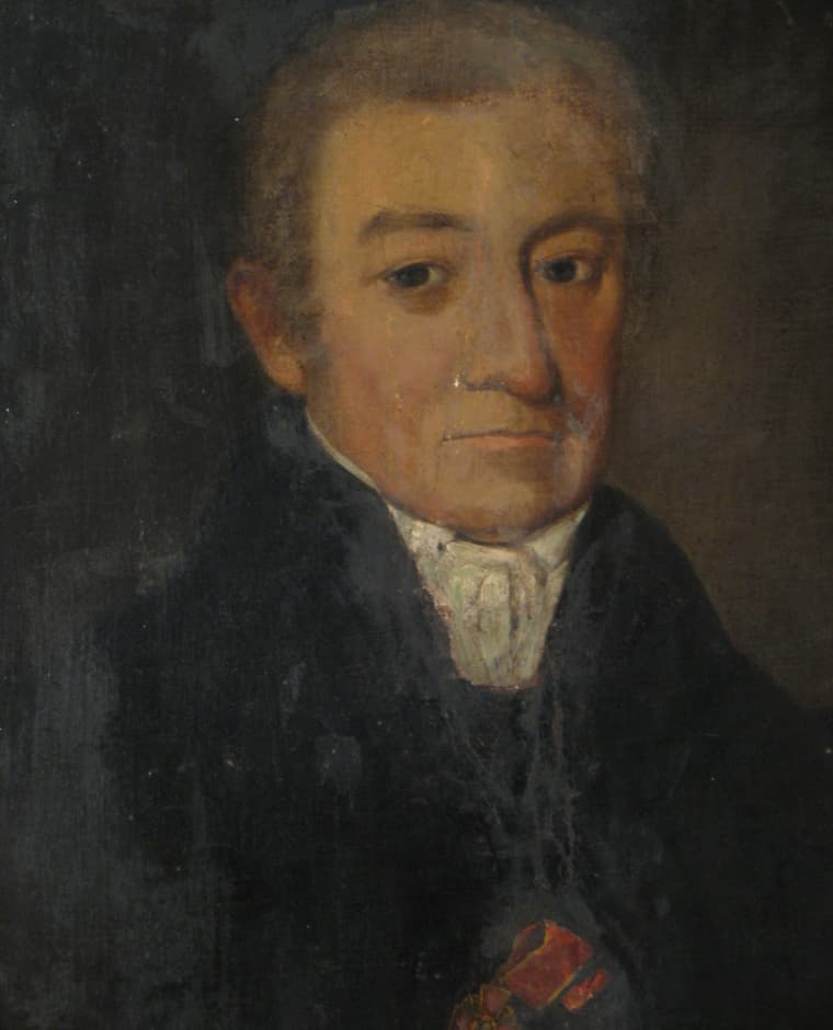 Портрет Ивана Михайловича Бер. Неизвестный художник, 1820-е гг.