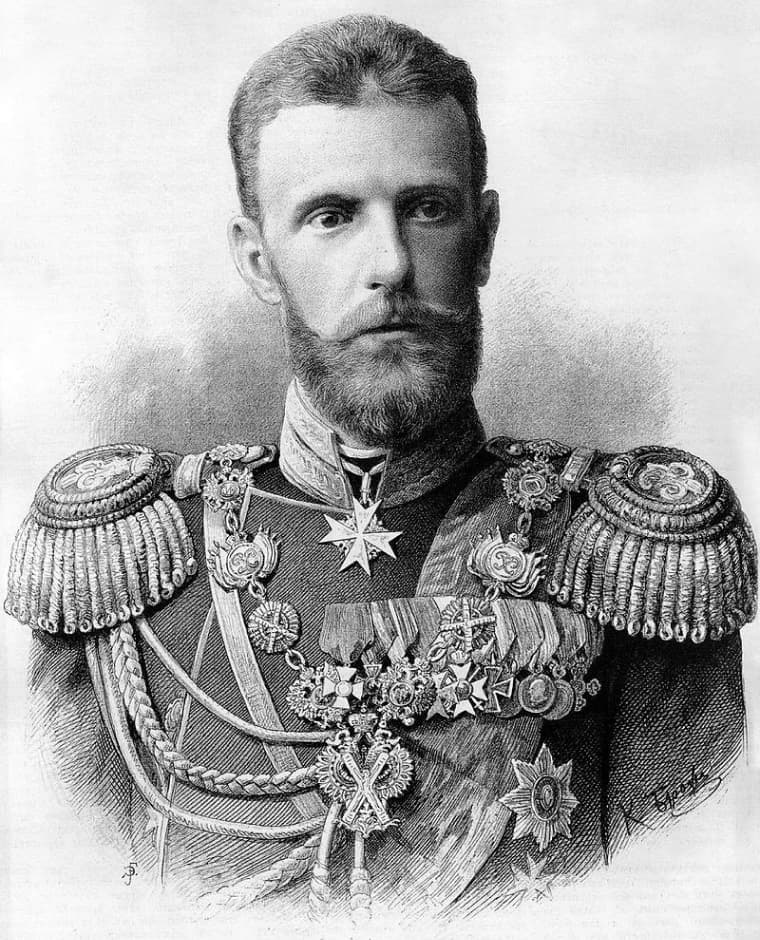 Великий князь Сергей Александрович в 1890-е годы.